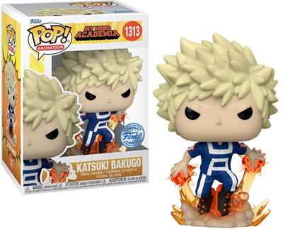 اکشن فیگور اسپشیال 9 سانتی فانکو پاپ کاتسوکی باکوگو مدل Funko POP - Animation - My Hero Academia - Katsuki Bakugo - Exclusive _اسباب بازی